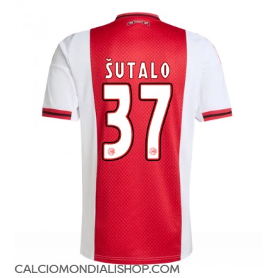 Maglie da calcio Ajax Josip Sutalo #37 Prima Maglia 2025-26 Manica Corta Maglie da calcio Ajax Josip Sutalo #37 Prima Maglia 2025-26 Manica Corta